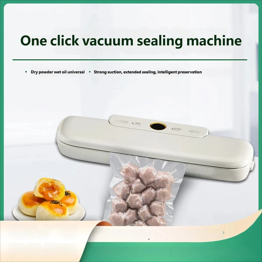 Black Homefish Vacuum Food Sealer