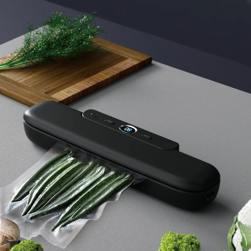 Black Homefish Vacuum Food Sealer