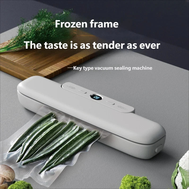 Black Homefish Vacuum Food Sealer
